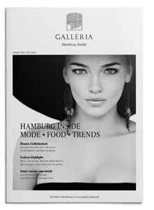 GALLERIA Magazin Hamburg Inside Ausgabe 1.